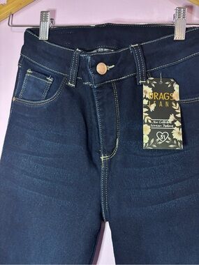 Colombian jeans with effect push up